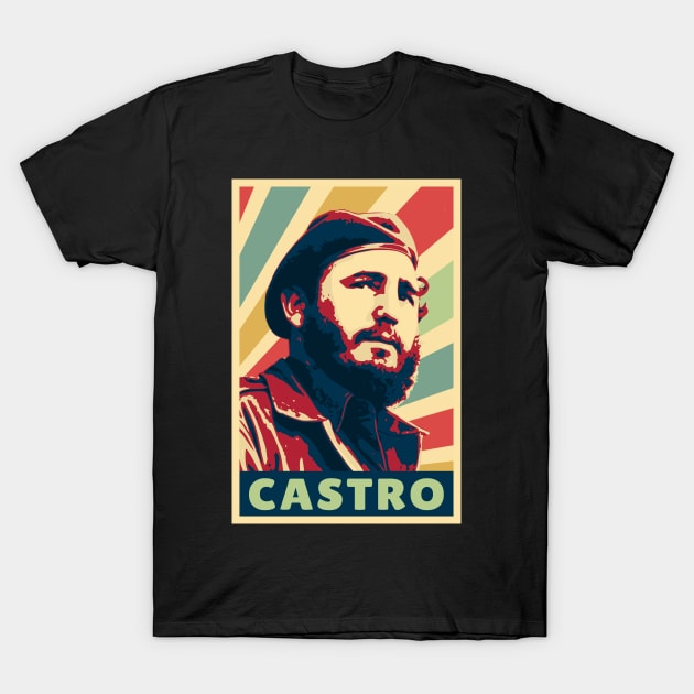 Fidel Castro Vintage Colors Fidel T Shirt TeePublic